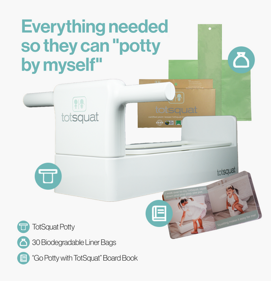 TotSquat "Potty By Myself" Kit